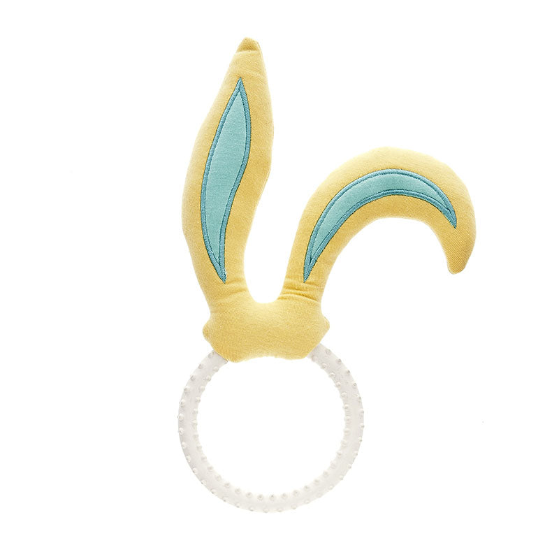 Ferribiella - Gioco Baby Anello Coniglietto per Cani Cuccioli 23.5cm