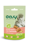 Oasy - Biscotti Croccanti Ripieni dal Cuore Cremoso per Gatti Snack 60g