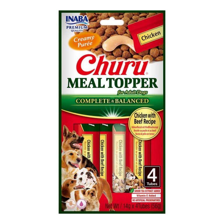 Inaba Ciao - Churu Meal Topper Snack in Crema per Cani 4 x 14g