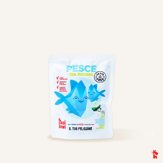 Real Bowl - Pasto Pronto Senza Cereali per Cani con Ingredienti Freschi Grain Free 150g