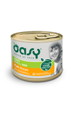 Oasy - Patè One Protein Formula Umido Monoproteico Senza Cereali Grain Free per Cani Adulti Small/Mini 200g