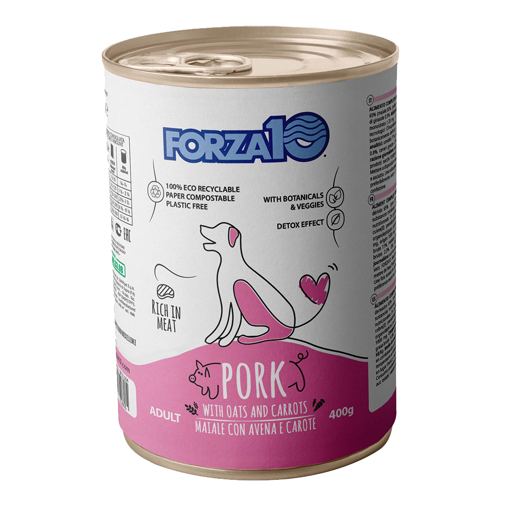 Forza10 - Lattina di Umido in Patè per Cani Maintenance 400g