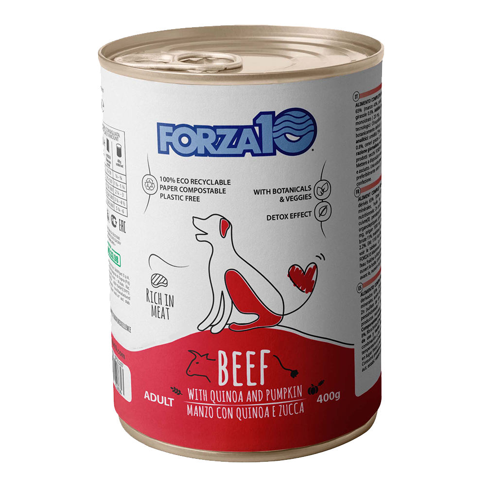 Forza10 - Lattina di Umido in Patè per Cani Maintenance 400g