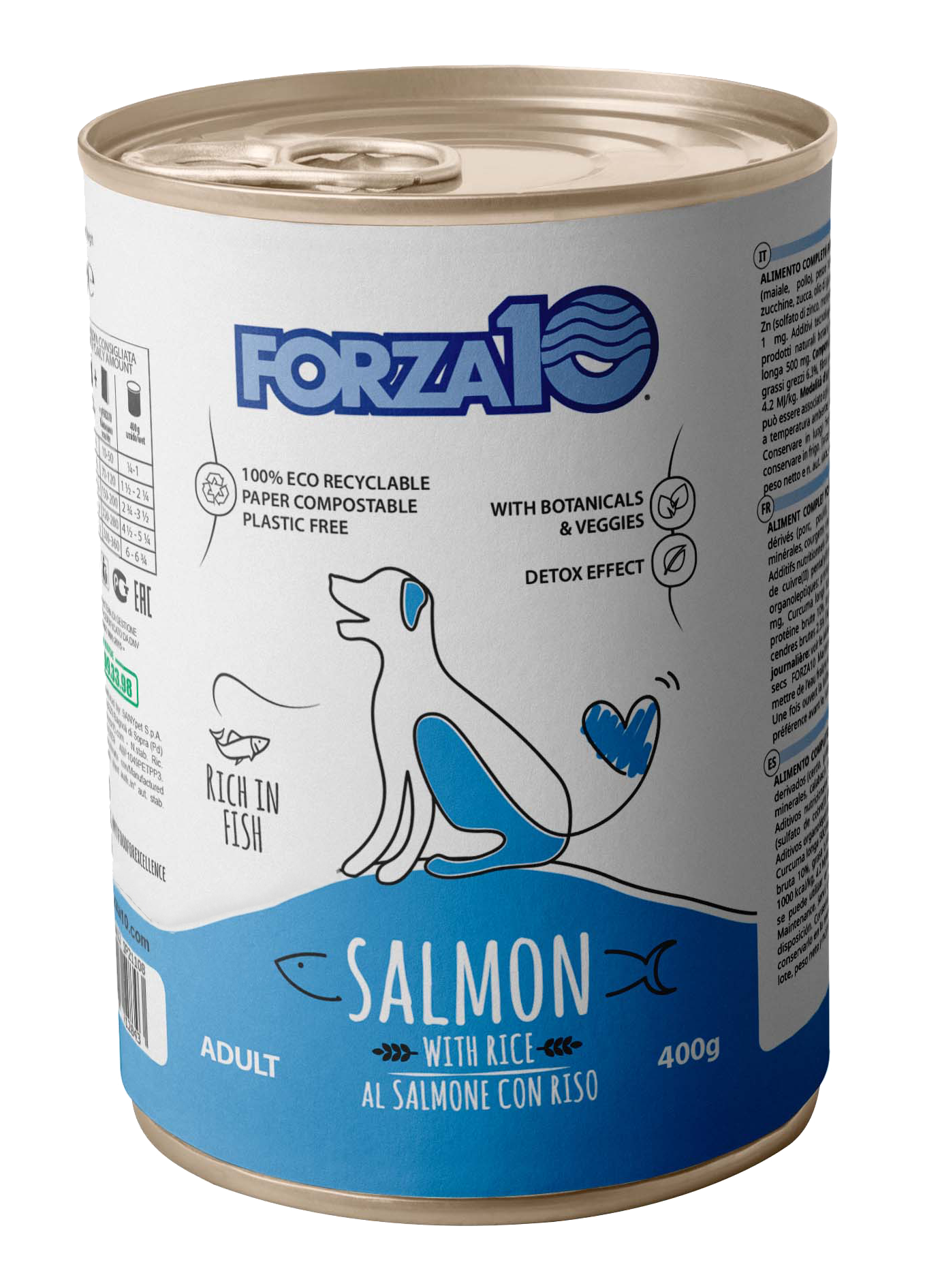Forza10 - Lattina di Umido in Patè per Cani Maintenance 400g