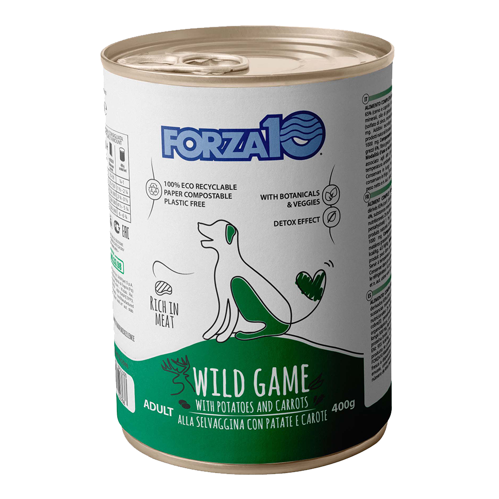 Forza10 - Lattina di Umido in Patè per Cani Maintenance 400g
