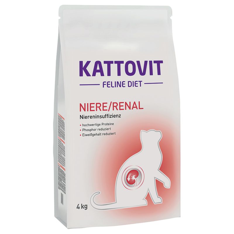 Kattovit - Crocchette per gatti con problemi renali Feline Diet RENAL