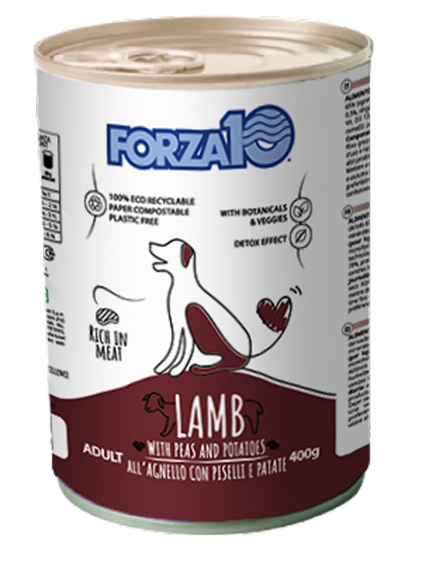 Forza10 - Lattina di Umido in Patè per Cani Maintenance 400g
