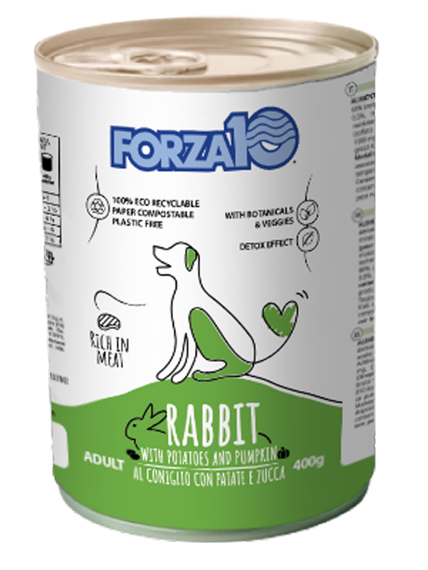 Forza10 - Lattina di Umido in Patè per Cani Maintenance 400g