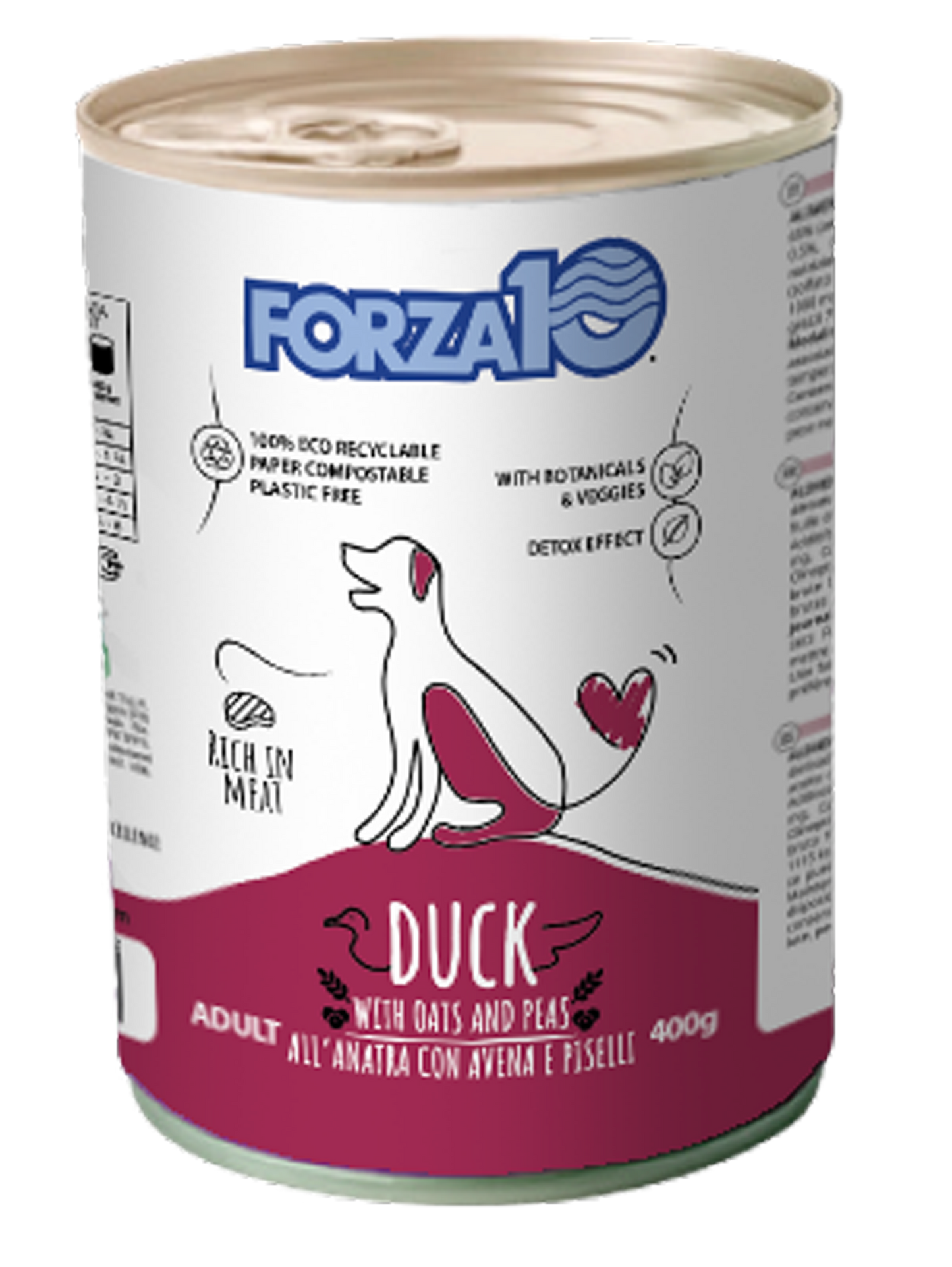 Forza10 - Lattina di Umido in Patè per Cani Maintenance 400g