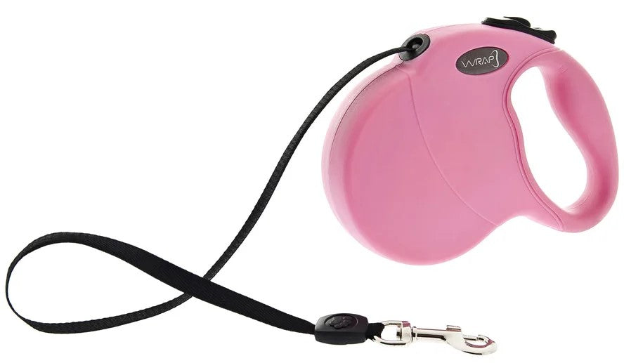 Ferribiella - Guinzaglio Wrap Allungabile, Retraibile e Avvolgibile in Nylon per Cani
