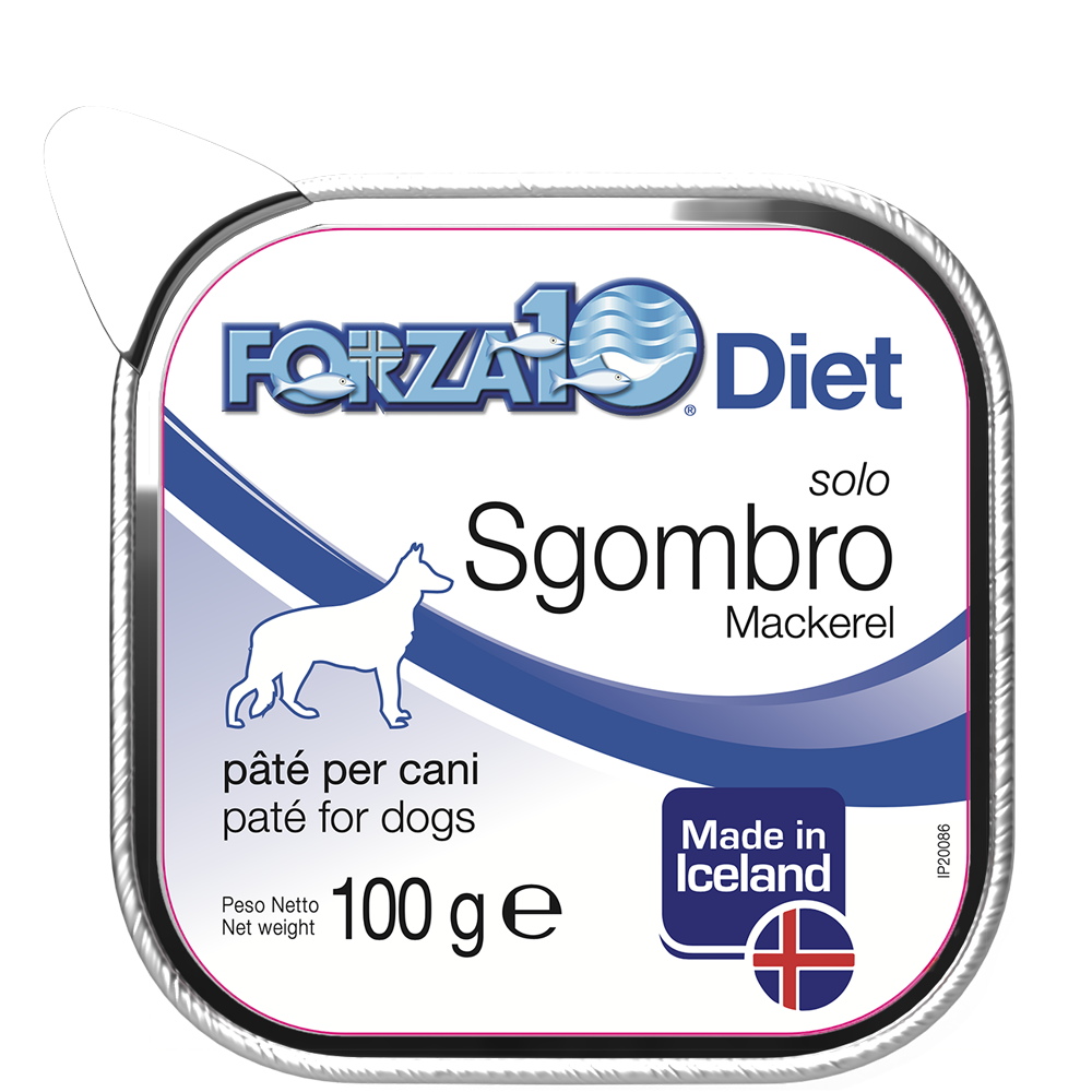 FORZA10 - Scatolette Patè MONOPROTEICHE per Cani Solo Diet 100g