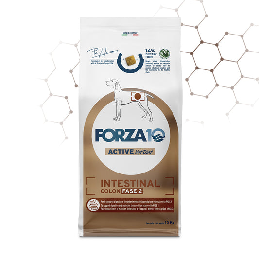 Forza10 - Crocchette per Cani con disturbi INTESTINALI Fase 2 Active Line Intestinal Dott. Graziano Pengo