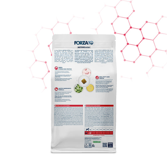 Forza10 - Ultra Dermo Crocchette Cani con Dermatiti Curative Active Vet Diet All Size 10 kg