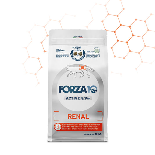 Forza10 - Crocchette Renal per Gatti con problemi Renali Active
