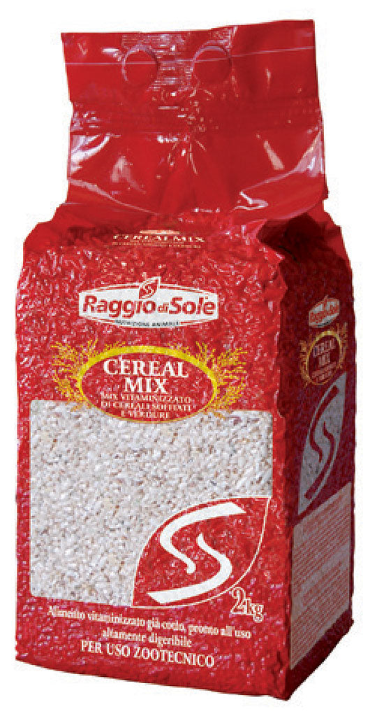 Raggio di Sole - Riso soffiato Precotto per Cani Cereal Mix Vitaminizzato 2Kg