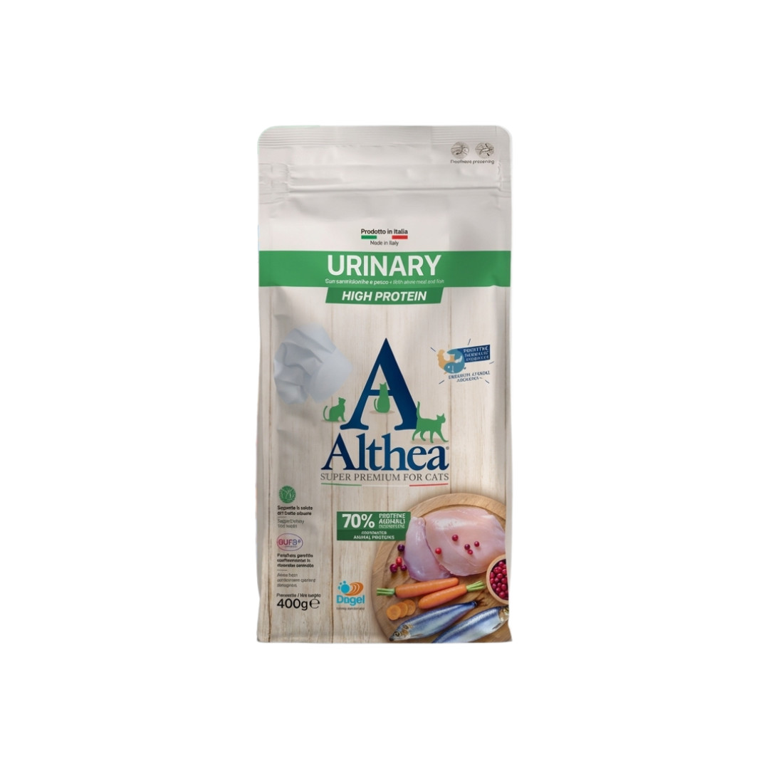 crocchette gatto urinary, Althea Urinary Super Premium, crocchette gatto vie urinarie, cibo per gatti urinary, crocchette gatto con mirtillo rosso, alimento secco gatto