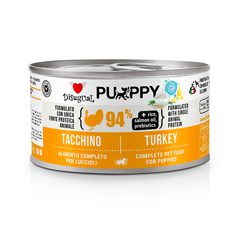 Disugual - Lattina Umido Paté Cani Cuccioli 94% Puppy 150g
