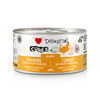 Disugual Puppy 150g, Paté per cuccioli con cubetti, Alimento umido cucciolo gluten free, Monoproteico Puppy Disugual, Paté Puppy Made in Italy, Cibo umido crescita cucciolo, Paté con carne alta percentuale cucciolo