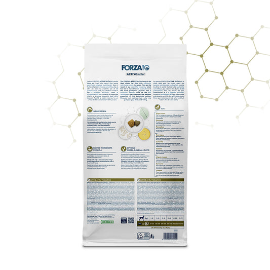 Crocchette dietetiche per cani adulti con intolleranze perianali, crocchette Monoproteiche pesce, riso, AFS tablet – Made in Italy, alta digeribilità, crocchette dietetiche cane intolleranze, Forza10 Periaction crocchette 4 kg, crocchette monoprotein pesce, crocchette perianal cane