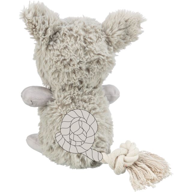 Trixie - Gioco in Peluche con Corda annodata Pipistrello per Cani
