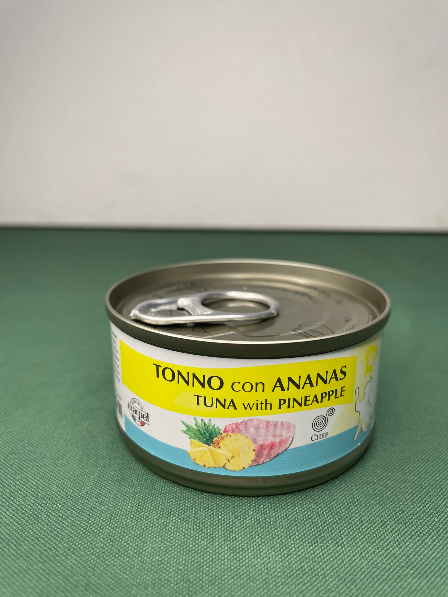 Marpet - Lattina con Sfilaccetti in acqua di cottura per gatti Chef 80g