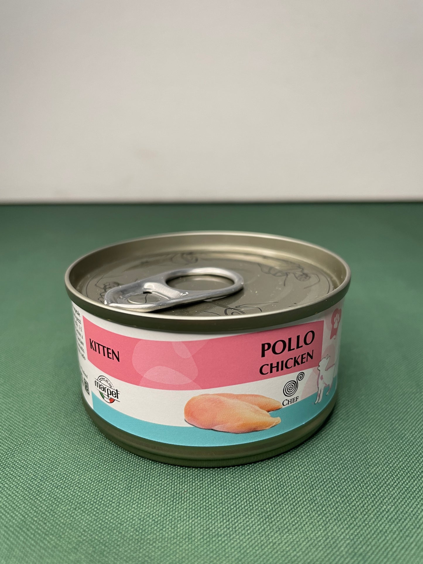 Marpet - Lattina con Sfilaccetti in acqua di cottura per gatti Chef 80g