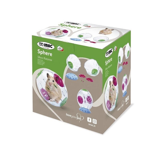 Imac Palla per Criceti Sphere Sfera Gioco Rotante