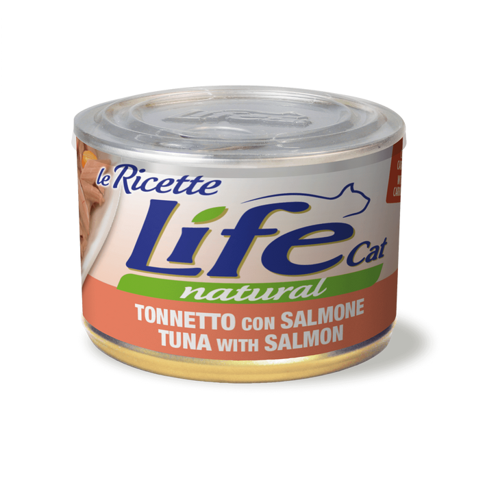 Life - Lattine Natural Tonno Umido per Gatti Adulti 150g
