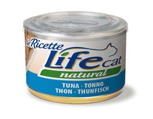 Life - Lattine Natural Tonno Umido per Gatti Adulti 150g