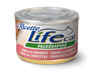 Life - Lattine Natural Tonno Umido per Gatti Adulti 150g