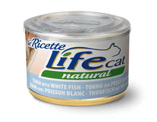 Life - Lattine Natural Tonno Umido per Gatti Adulti 150g