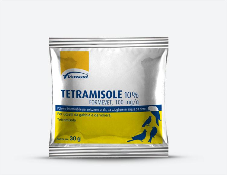 Formevet - Tetramisole 10% Trattamento per Uccelli da Gabbia e da Voliera Busta 30g