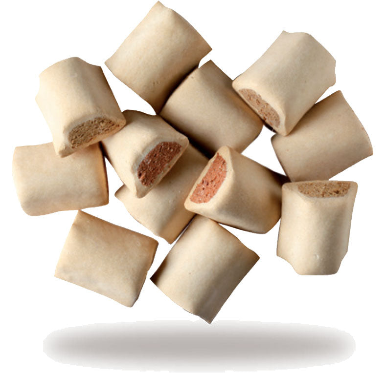 Otto - Biscotti per Cani Ripieni di Carne Maxi Tris Raggio di Sole 2,5Kg