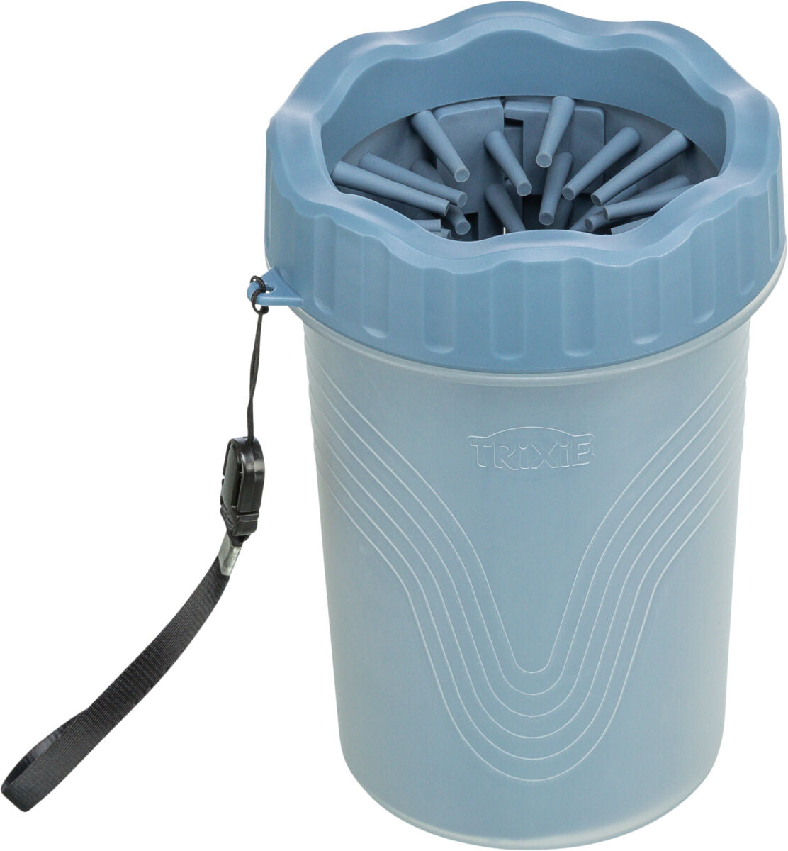 Trixie - Detergente per Zampe con Spazzola in Silicone per Cani di Piccola e Media Taglia S-M