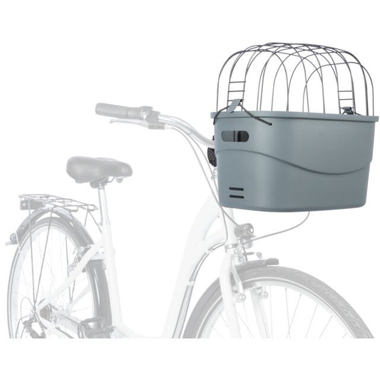 Trixie - Cesta Anteriore in Plastica per Cani per Bicicletta 42×39×30 cm