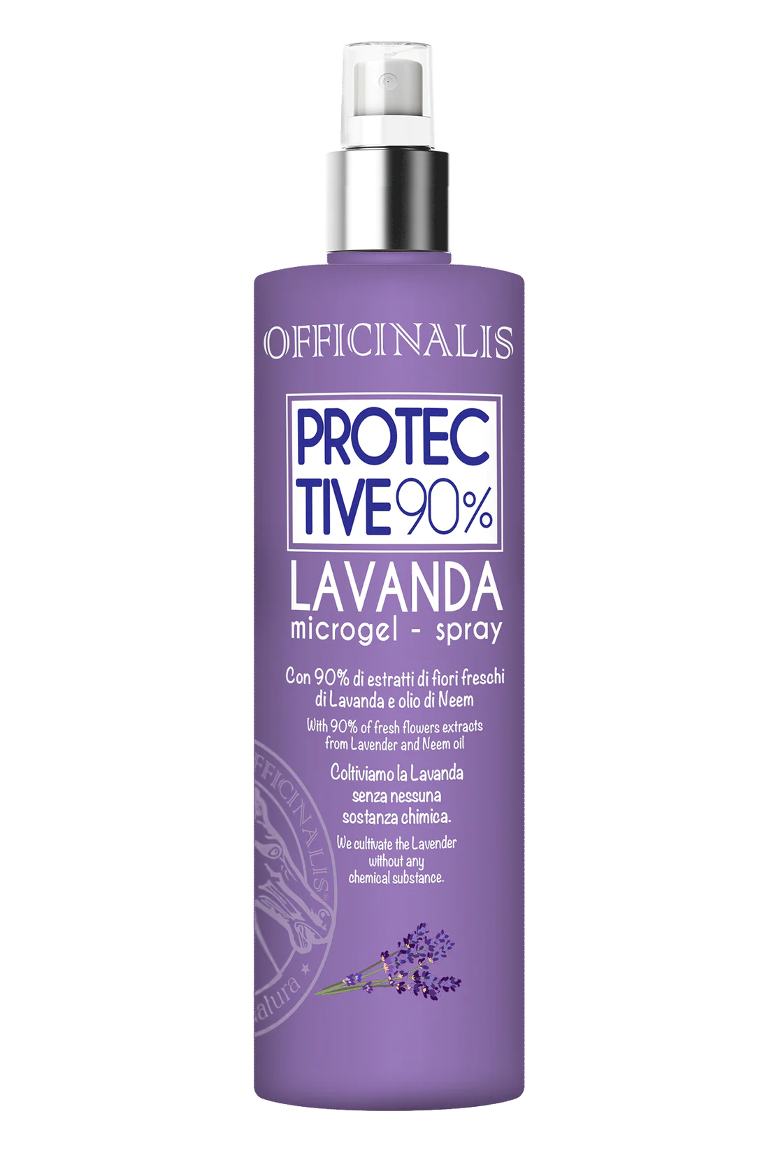 Officinalis Dalla Grana - Spray Antiparassitario Naturale Protective Lavanda 90%
