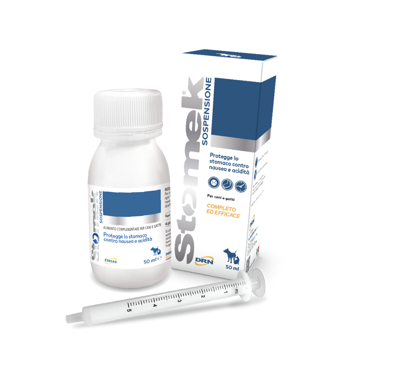 ICF - Protettore di Stomaco per Cani e Gatti contro Nausea e Vomito Stomek 50 ml