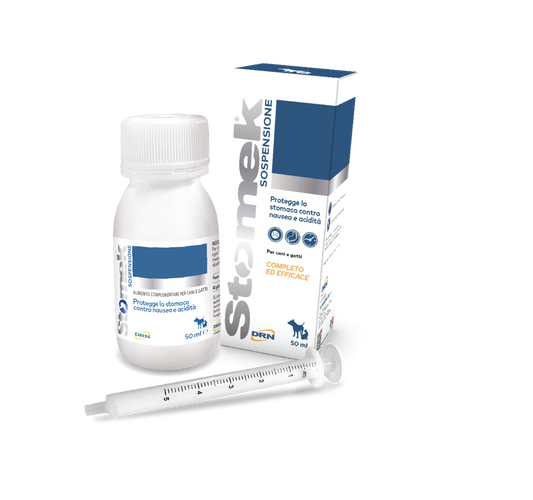 ICF - Protettore di Stomaco per Cani e Gatti contro Nausea e Vomito Stomek 50 ml