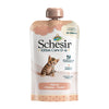 Schesir Gatto Umido Kitten Care, cibo umido gattini 0 6 mesi, crema per gattini grain free, busta richiudibile gattino, alimento svezzamento gattini, umido kitten con taurina, alimento completo per gattini
