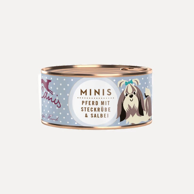 Terra Canis - Lattina ALTISSIMA QUALITÀ Umido per Cani Menù Minis 100g