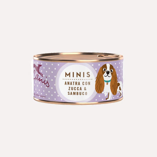 Terra Canis - Lattina ALTISSIMA QUALITÀ Umido per Cani Menù Minis 100g