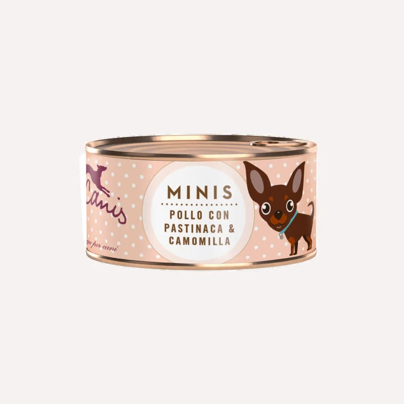 Terra Canis - Lattina ALTISSIMA QUALITÀ Umido per Cani Menù Minis 100g