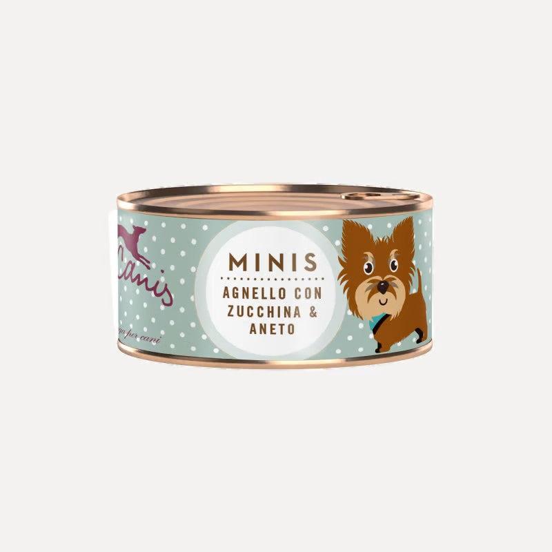 Terra Canis - Lattina ALTISSIMA QUALITÀ Umido per Cani Menù Minis 100g