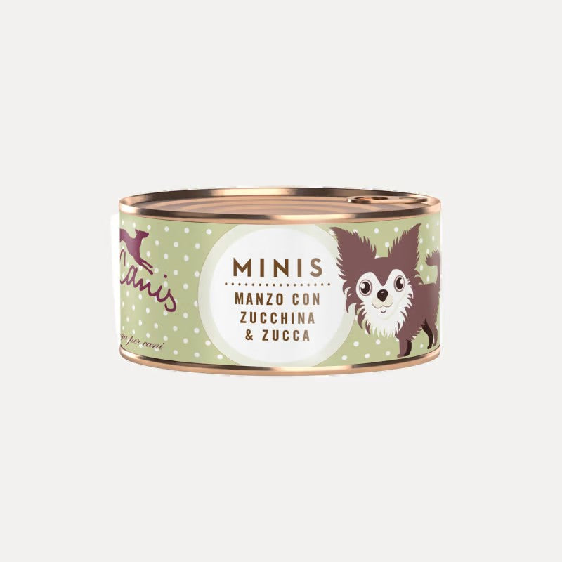 Terra Canis - Lattina ALTISSIMA QUALITÀ Umido per Cani Menù Minis 100g