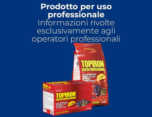 Formevet - Esca Topicida in Pasta Fresca Topiron Pasta Professional 1,5 Kg