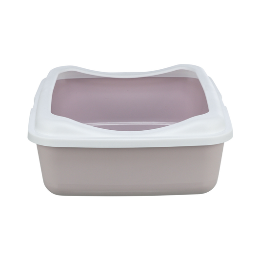 trixie be eco cassetta igienica, lettiera ecologica gatto, cassetta igienica plastica riciclata, lettiera per gatti trixie, vaschetta lettiera gatto, cassetta gatto 37x15x48