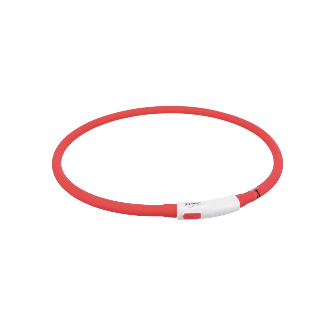 Trixie - Collare Anello Flash Luminoso Luce Lampeggiante o Fissa per Cani