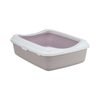trixie be eco cassetta igienica, lettiera ecologica gatto, cassetta igienica plastica riciclata, lettiera per gatti trixie, vaschetta lettiera gatto, cassetta gatto 37x15x48