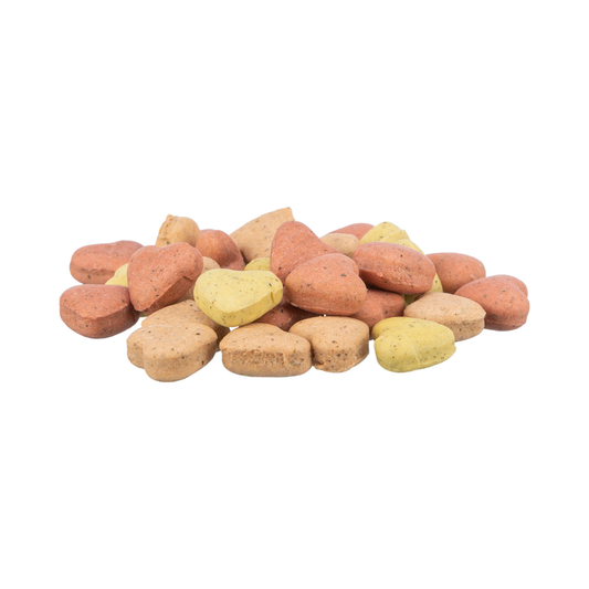 snack gatto erba gatta, biscotti gatto Trixie, premio per gatti, snack gatto San Valentino, snack croccanti gatto, treat gatto con catnip