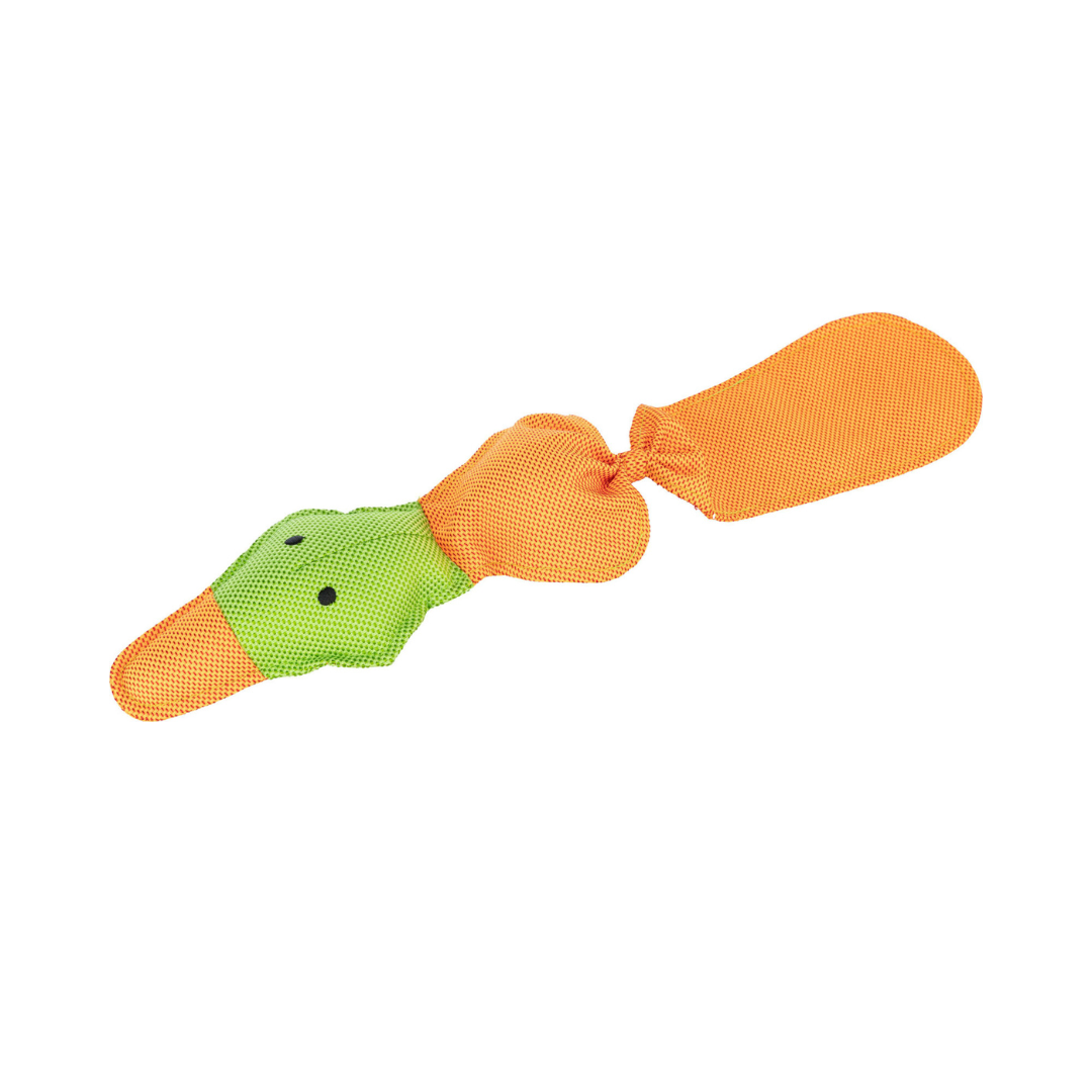 gioco per cani galleggiante, papera galleggiante per cani, Trixie gioco acquatico, giocattolo per cani resistente all'acqua, gioco interattivo per cani, squeaker per cani, gioco di riporto per cani